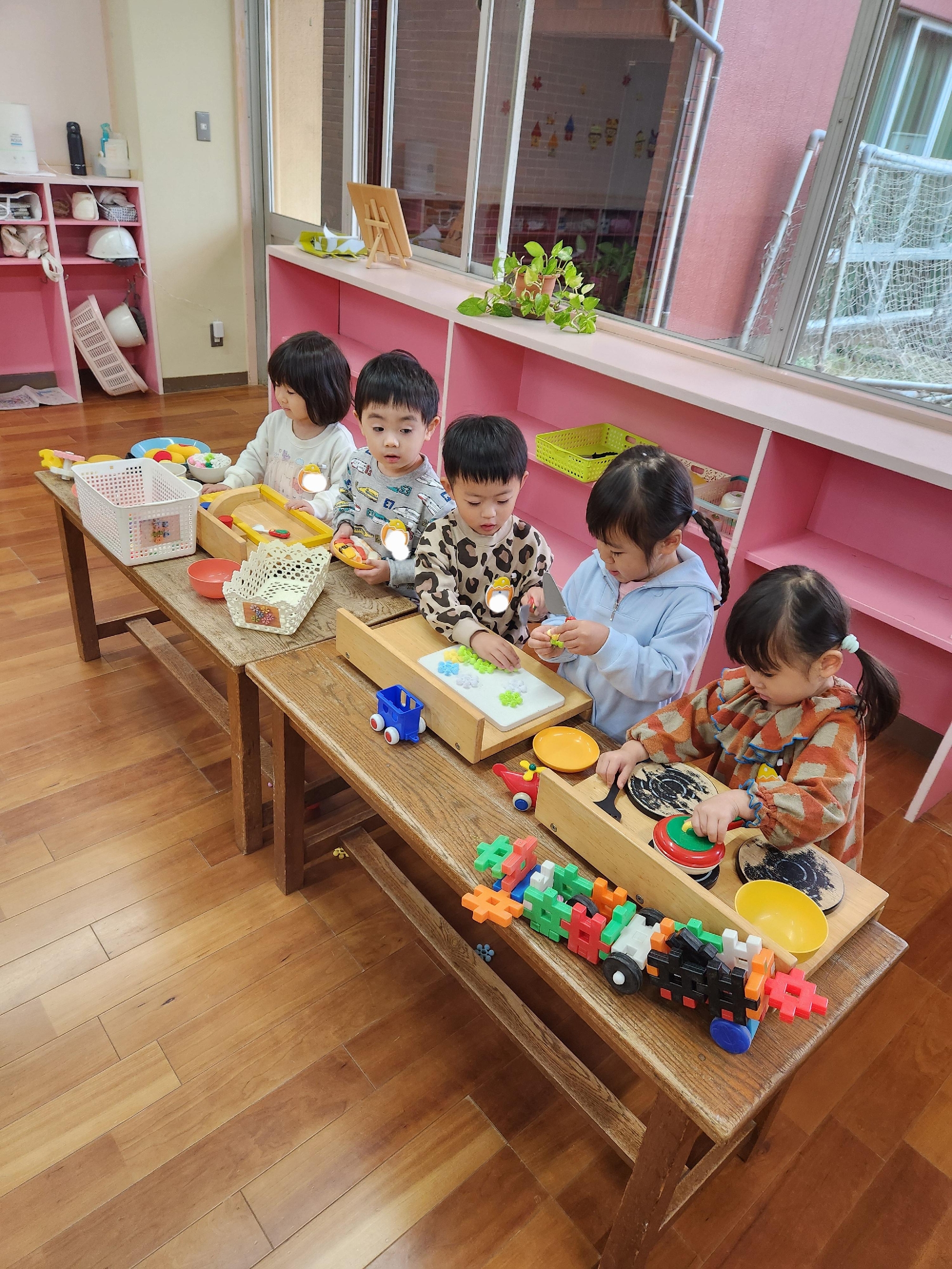 つくし組　楽しんでいます♪